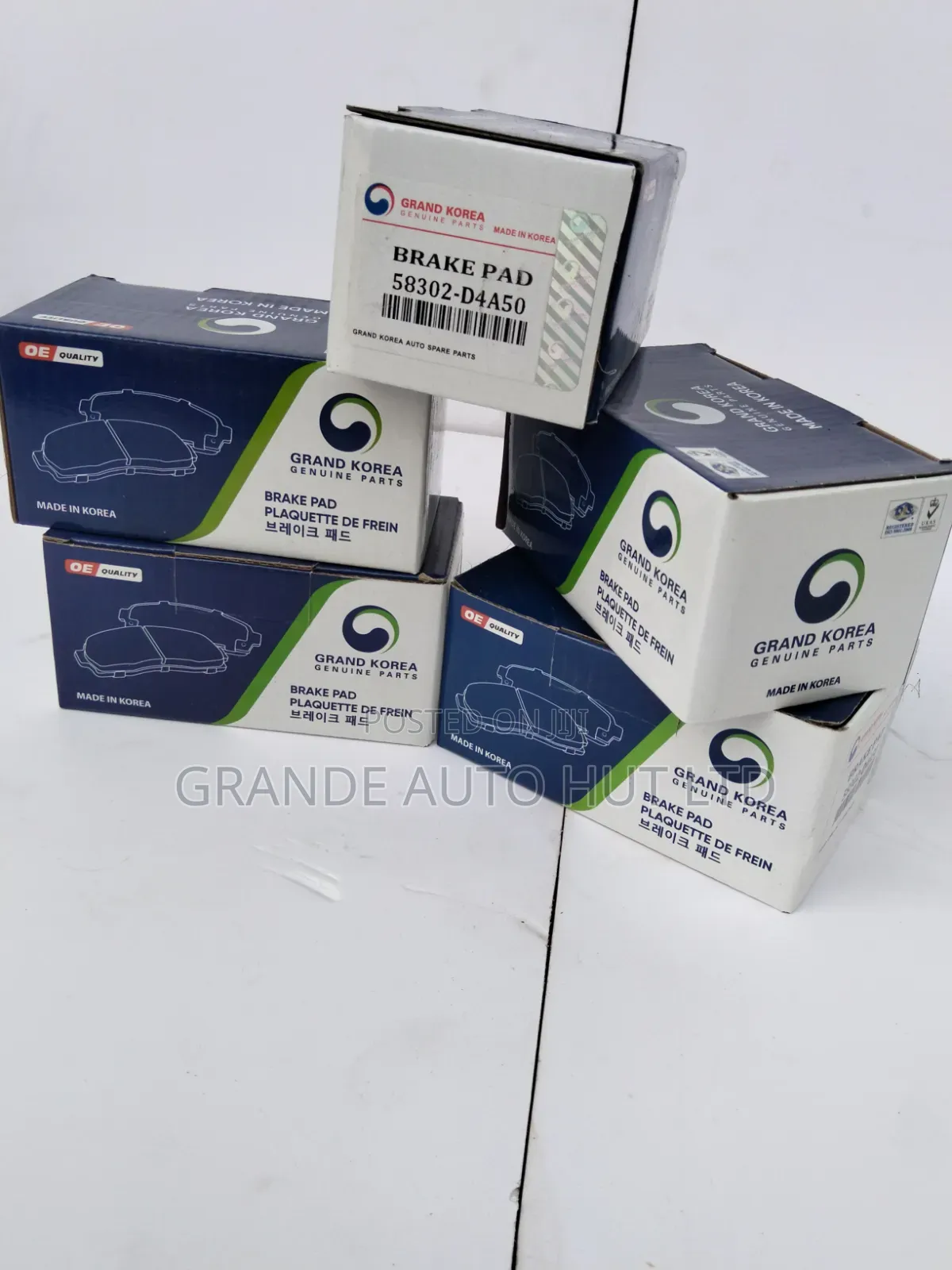 Rear Brake Pads Hyundai Tucson 2016