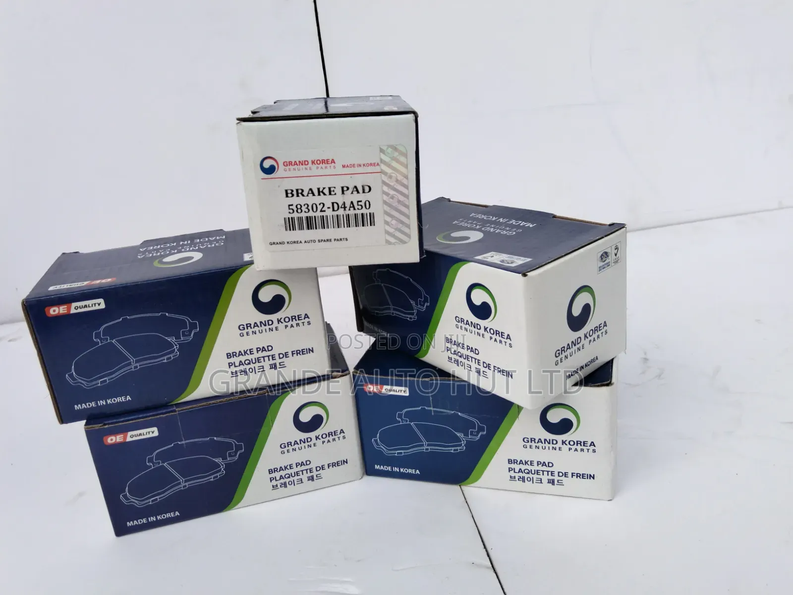Rear Brake Pads Hyundai Tucson 2016