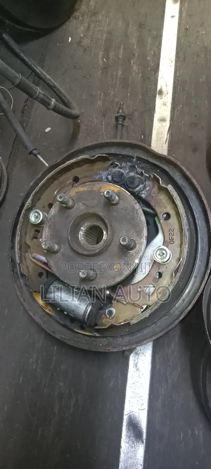 Toyota Wish Backplate With Linings