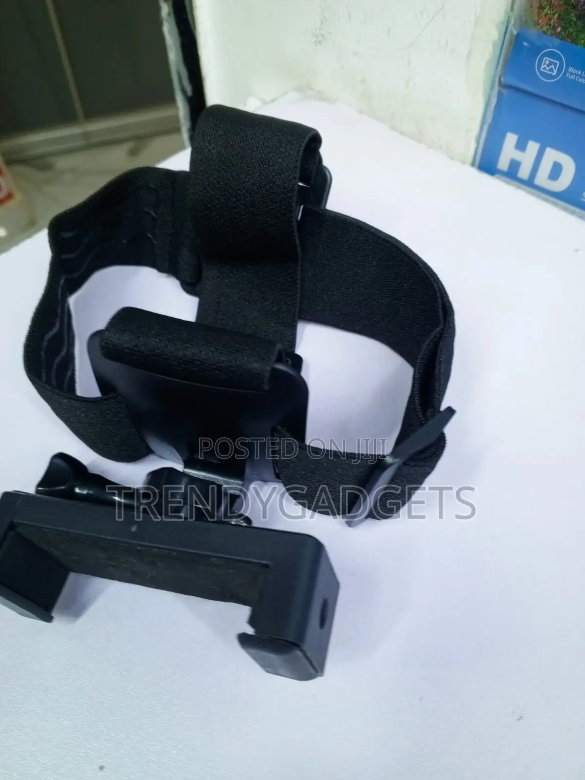 Adjustable POV Head Mount for Cycling Hiking Vlogging
