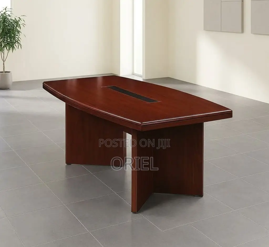 Office Table : Mahogany 2400MM Conference Table