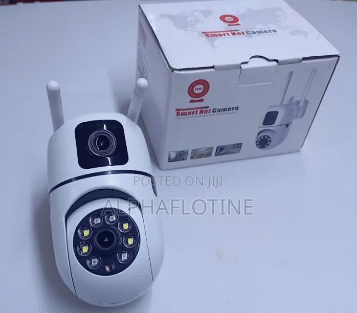 Dual Lens WiFi Bulb Cameras With 360° Panoramic View With PTZ Control