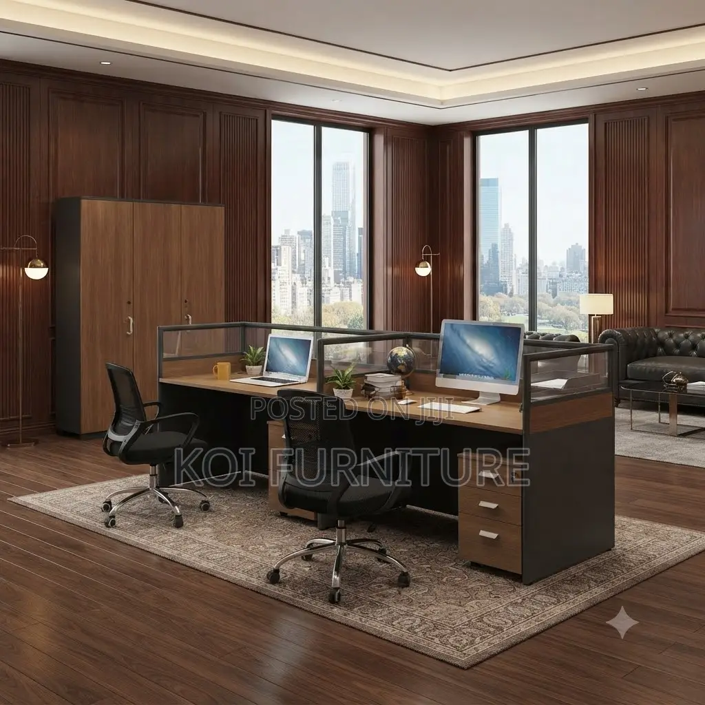 Office Workstation; Two Ways Straight Up Users Workstation
