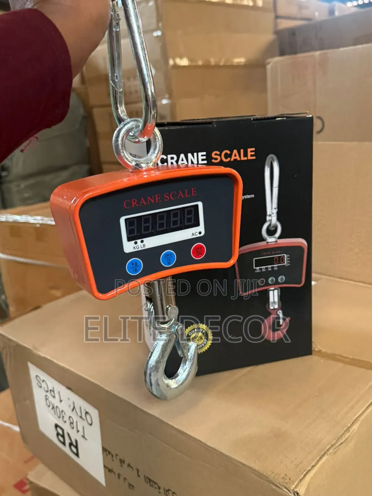 500kg Digital Crane Scale With LED Display High Precision Weight