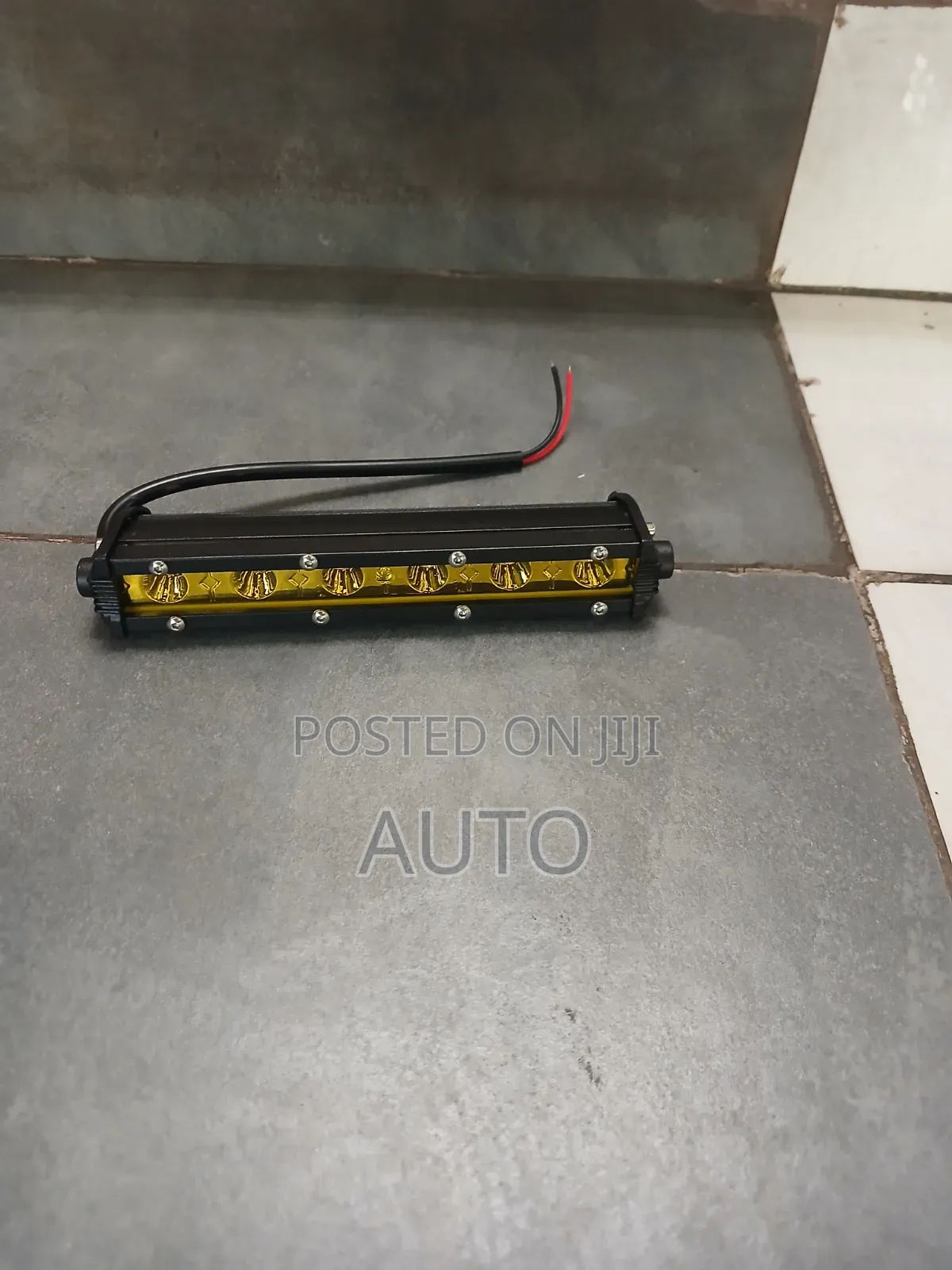6.5" Yellow LED Spot Lights | Off-Road Auxiliary Driving Lamps