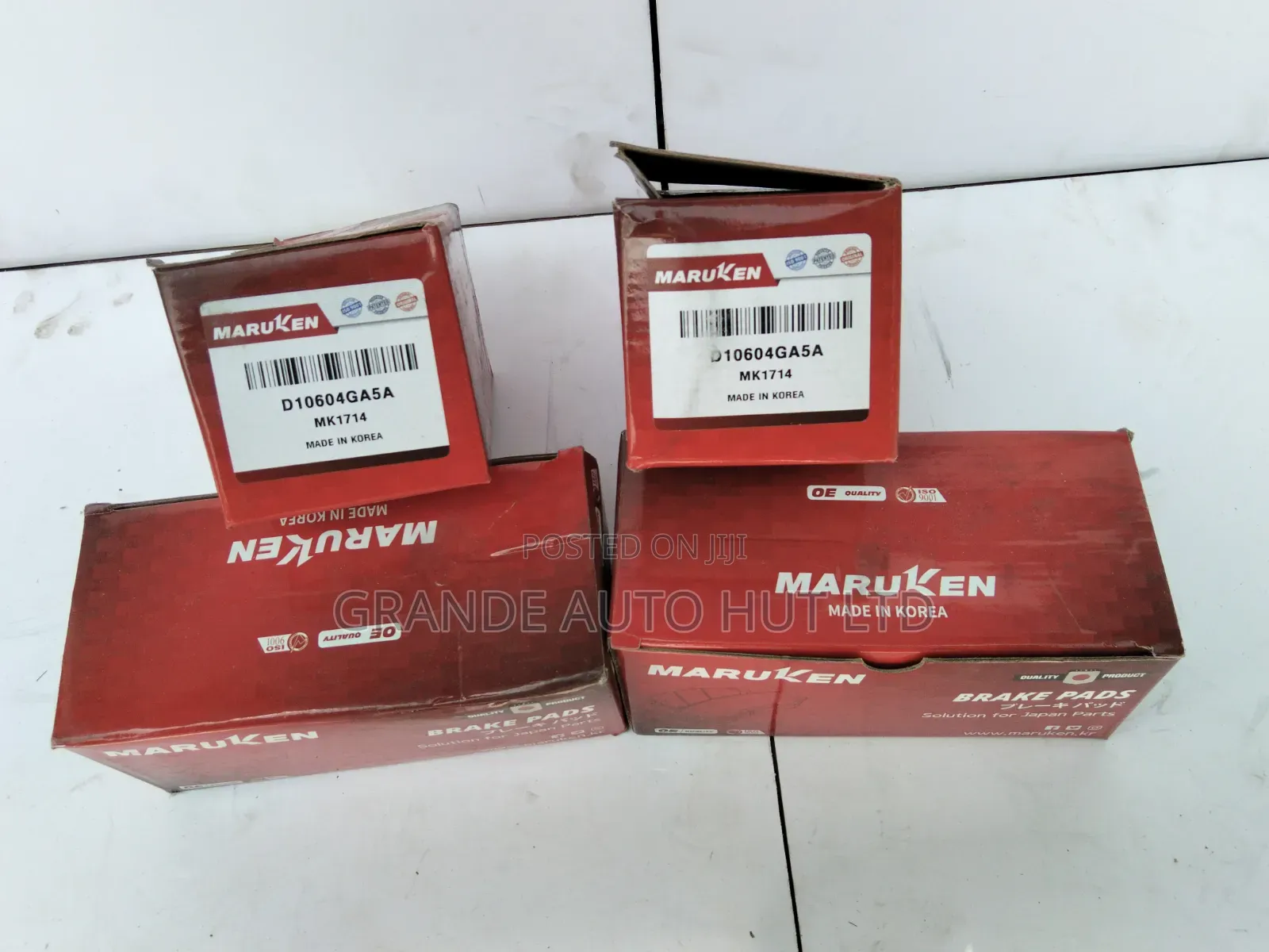 Front Brake Pads Chevrolet Trailblazer (Maruken)