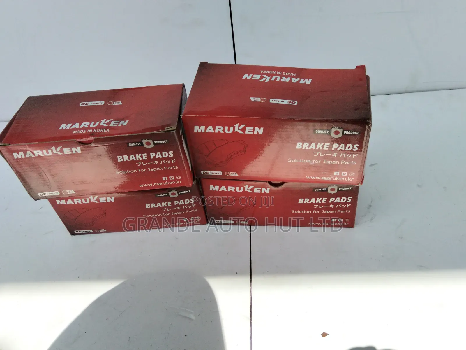 Front Brake Pads Chevrolet Trailblazer (Maruken)