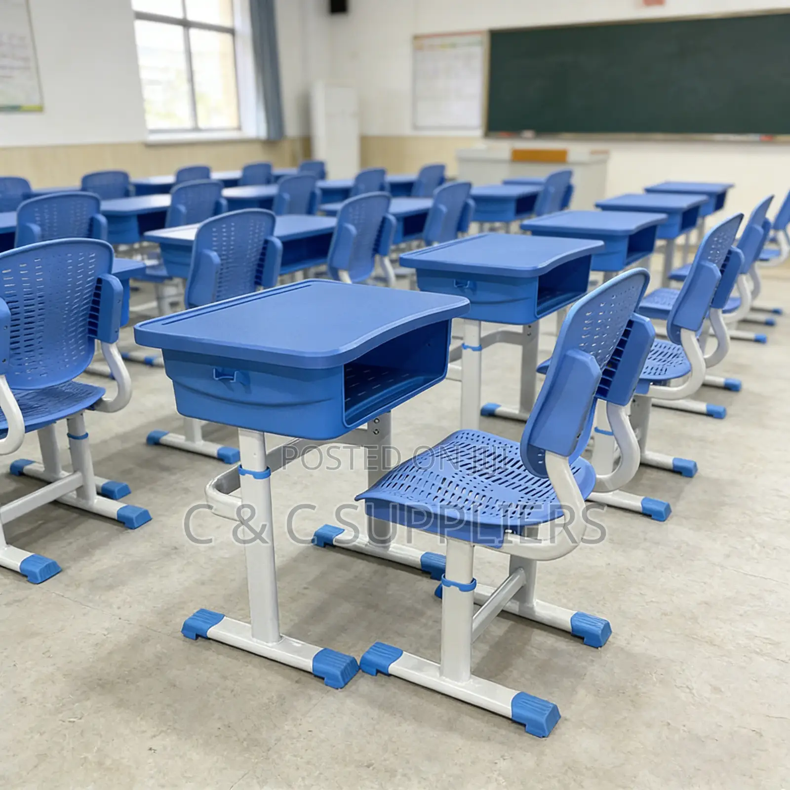 Modern Plastic Adjustable Kids Desk Seat