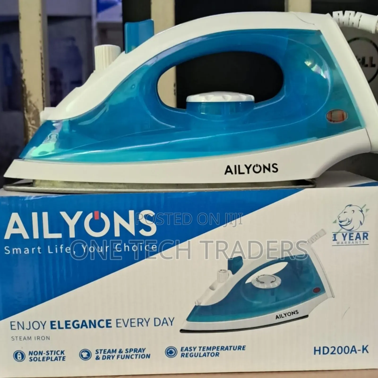 Ailyons Steam Iron Box