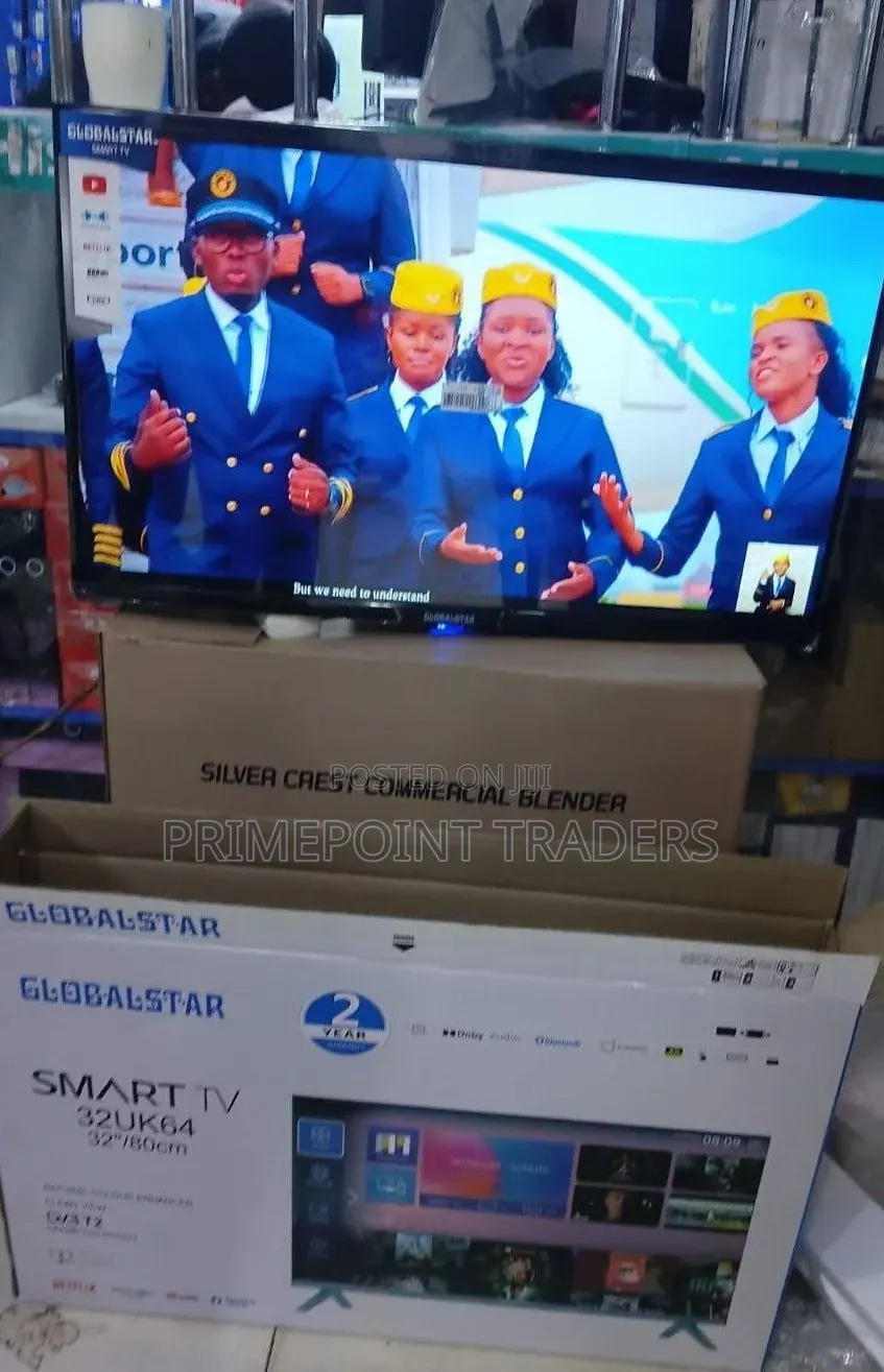 Globalstar 32 Inch Smart TV – Compact Entertainment With Smart Feature