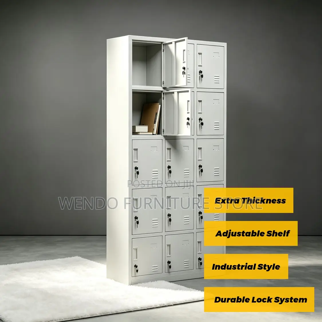 Office Cabinet; 15 Drawers Lockable Office Store Cabinet