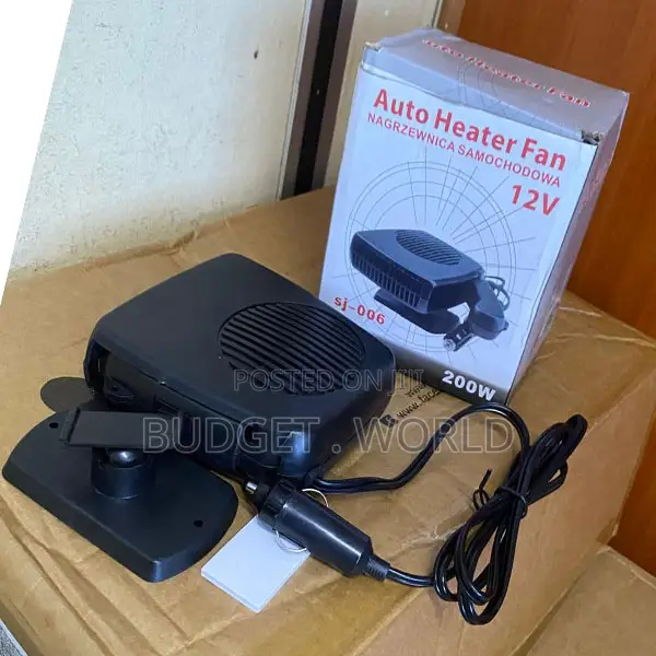 . SJ006 Fast Heating Car Defroster With Cooling Fan