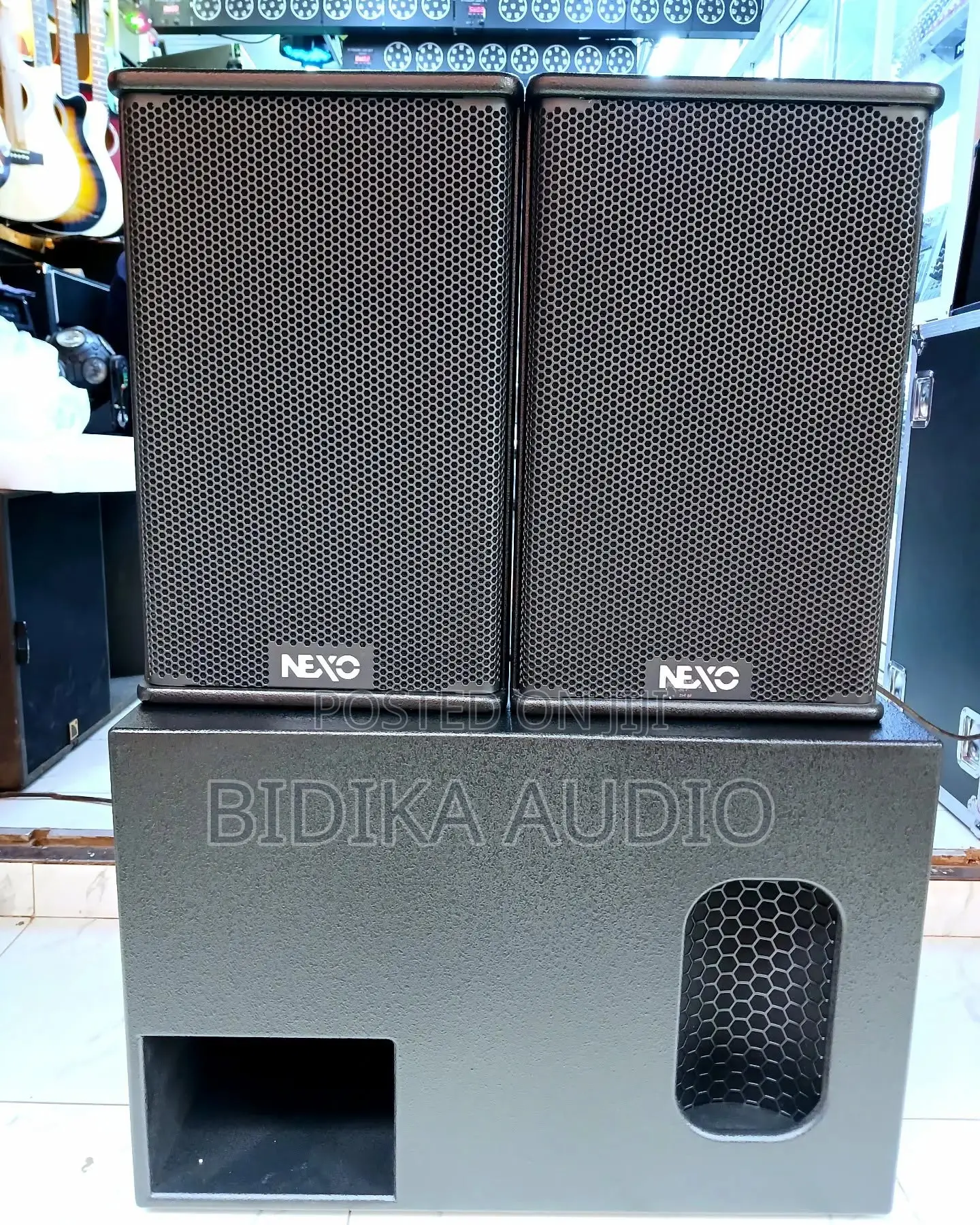 Nexo Generic PS15-style 3-Way Sub-Satellite Speaker System