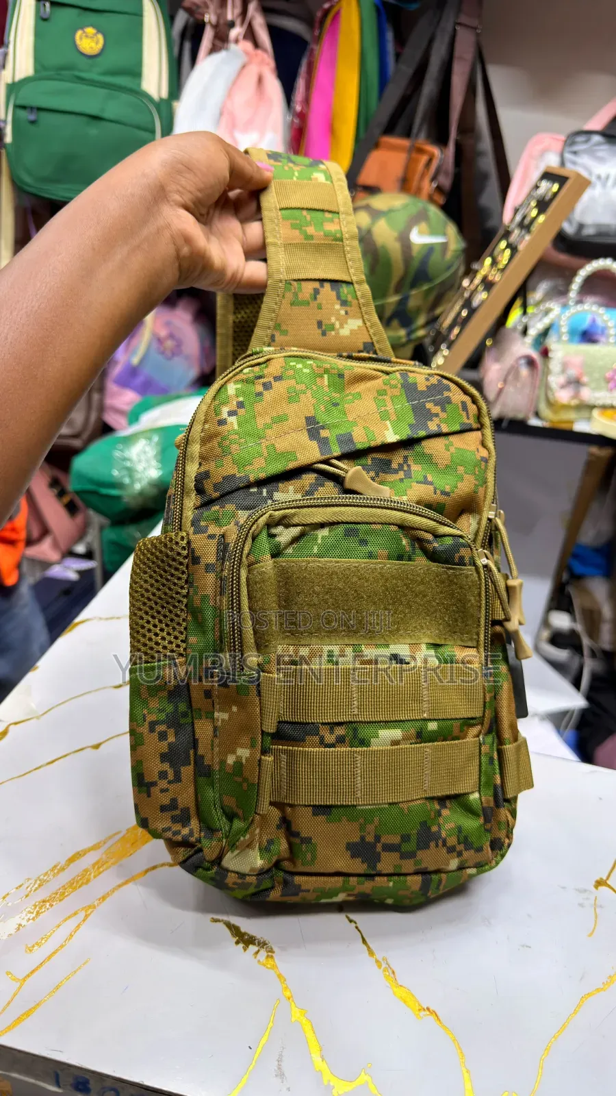 Big Green Tactical Chest Crossbody Bag at 800