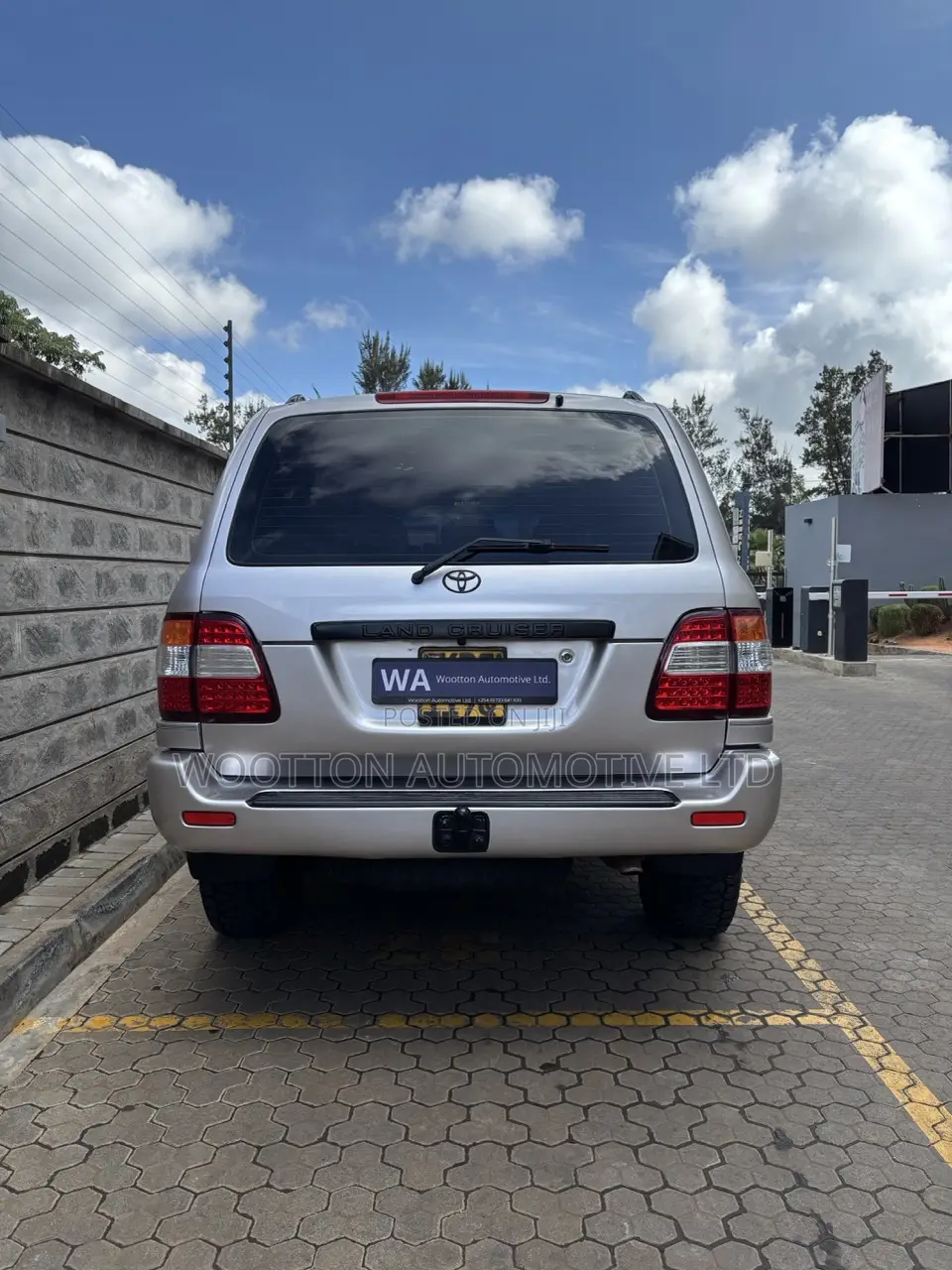Toyota Land Cruiser 2002 Beige