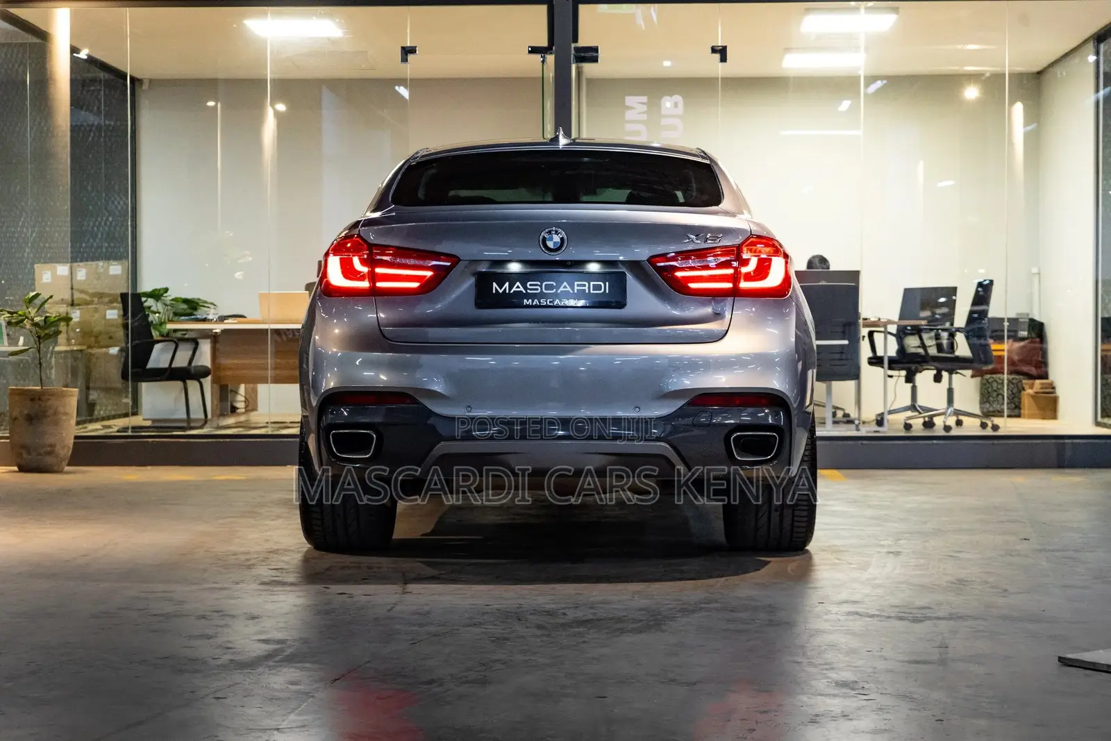 BMW X6 xDrive35i Coupe 4x4 (3.0L 6cyl 8A) 2016 Gray