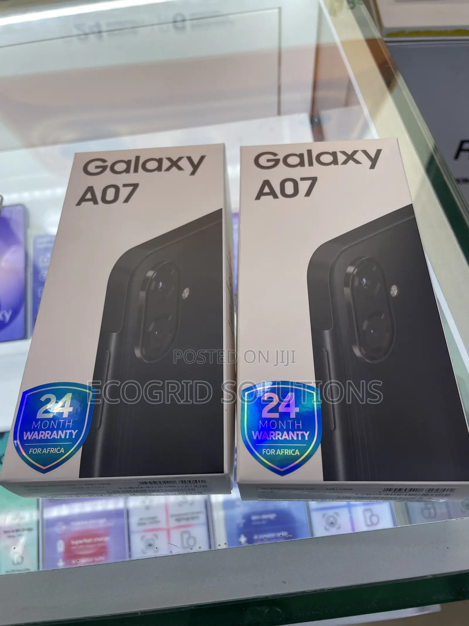 New Samsung Galaxy A07 4G 128 GB Black