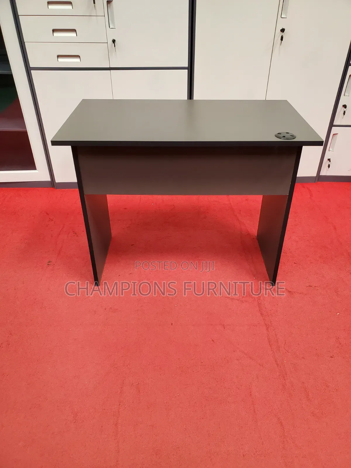 Grey 0.9M Simple Office Desk