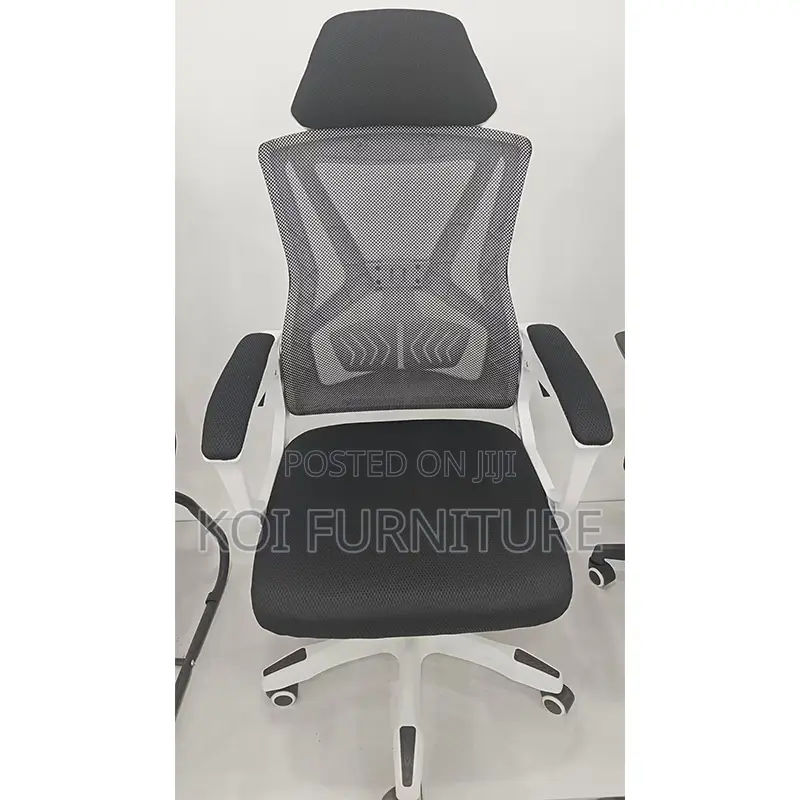 Office Chairs; Ergonomic Mesh High Back Office Chair With Headrest