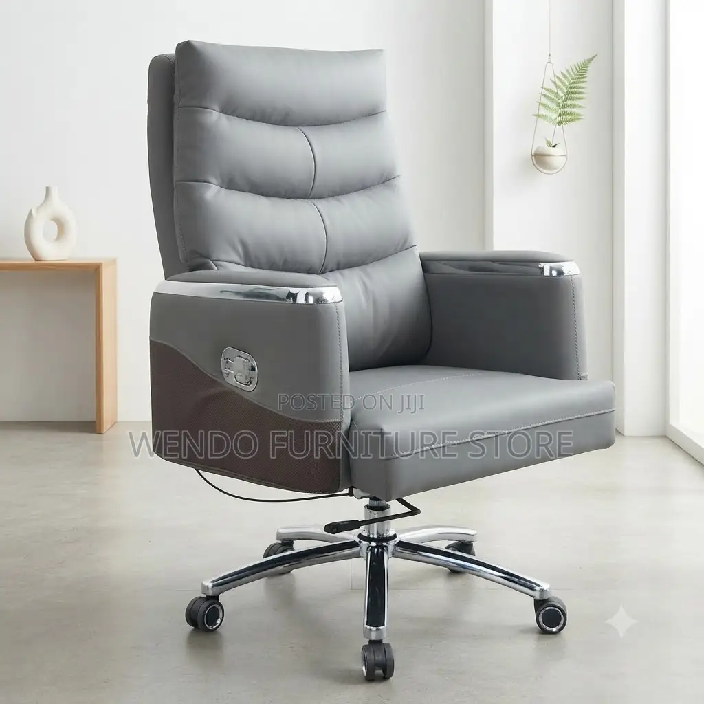 Office Chair; Executive High Backrest Footrest CEO Seats