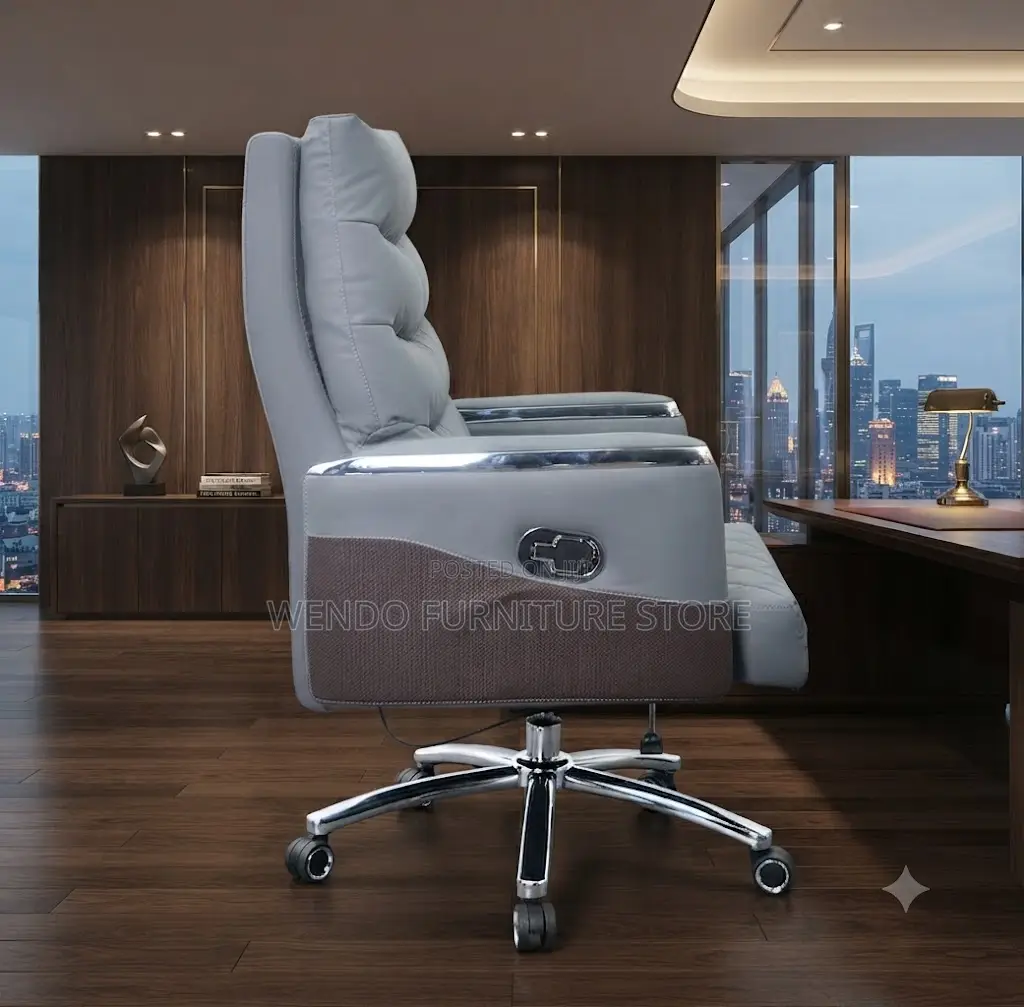 Office Chair; Executive High Backrest Footrest CEO Seats