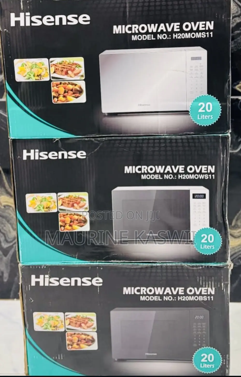 Hisense Microwave 20l .Silver,black,white