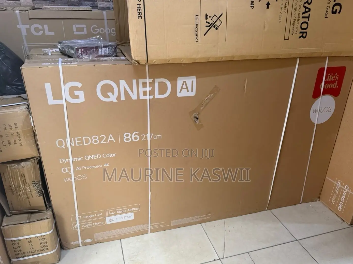 LG 86” Inch Qned 82 TV