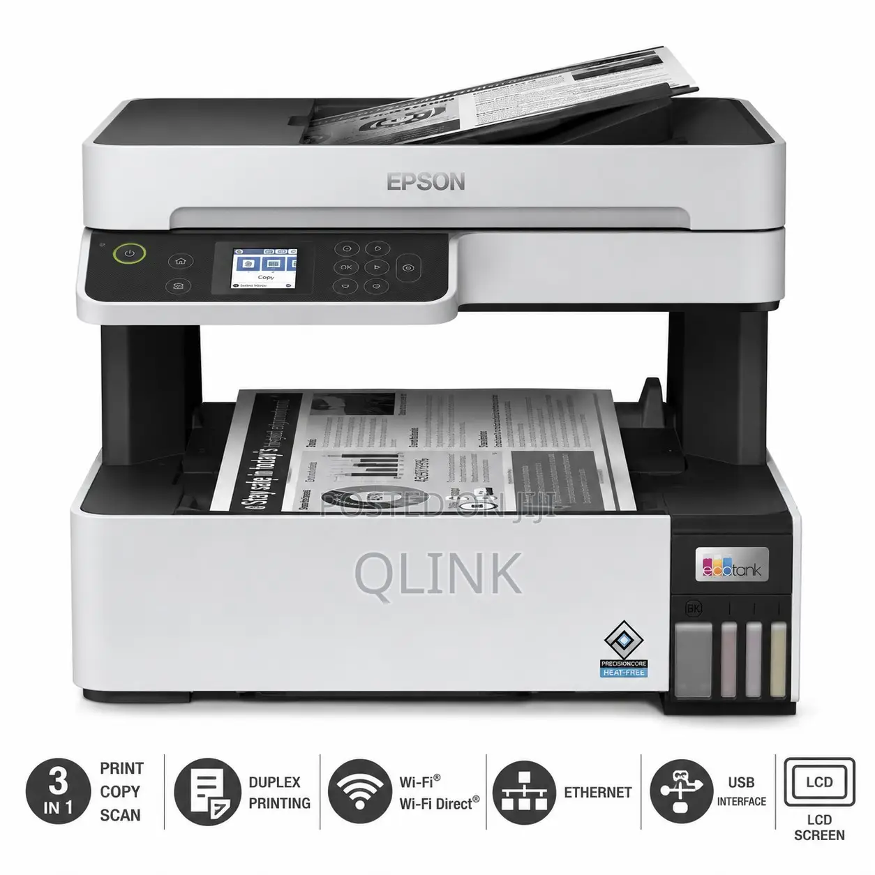 Epson ECOTANK M2170 Ink Tank Printer, Print, Copy and Scan,