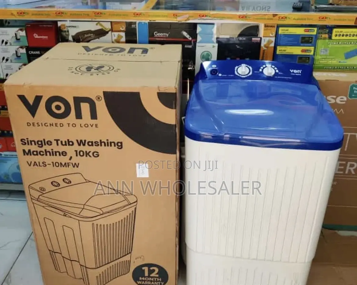 New Arrival 10 KGS Von Washing Machine
