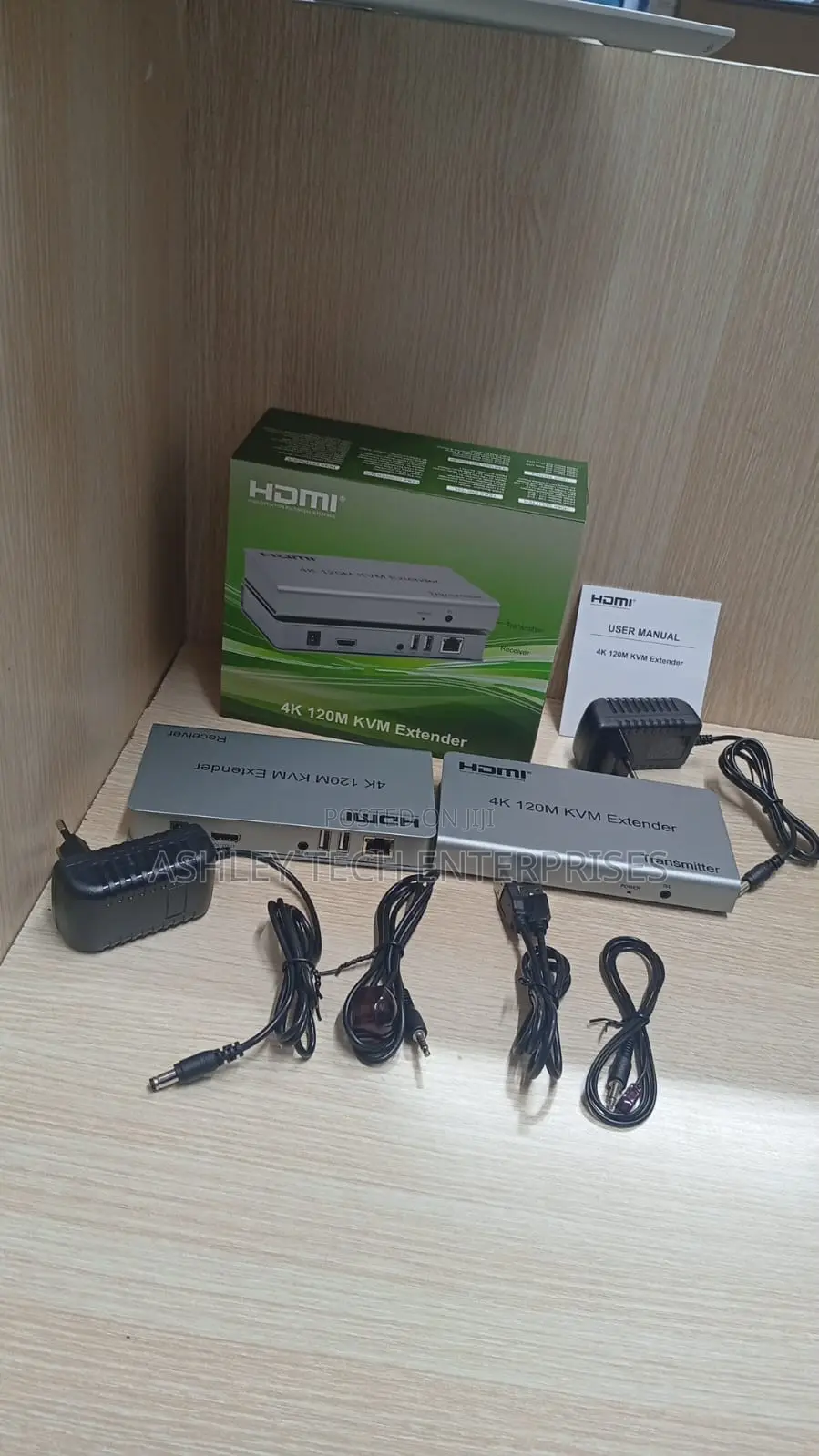 FastConnect HDMI 120M KVM Extender – High-Speed HDMI Over LAN
