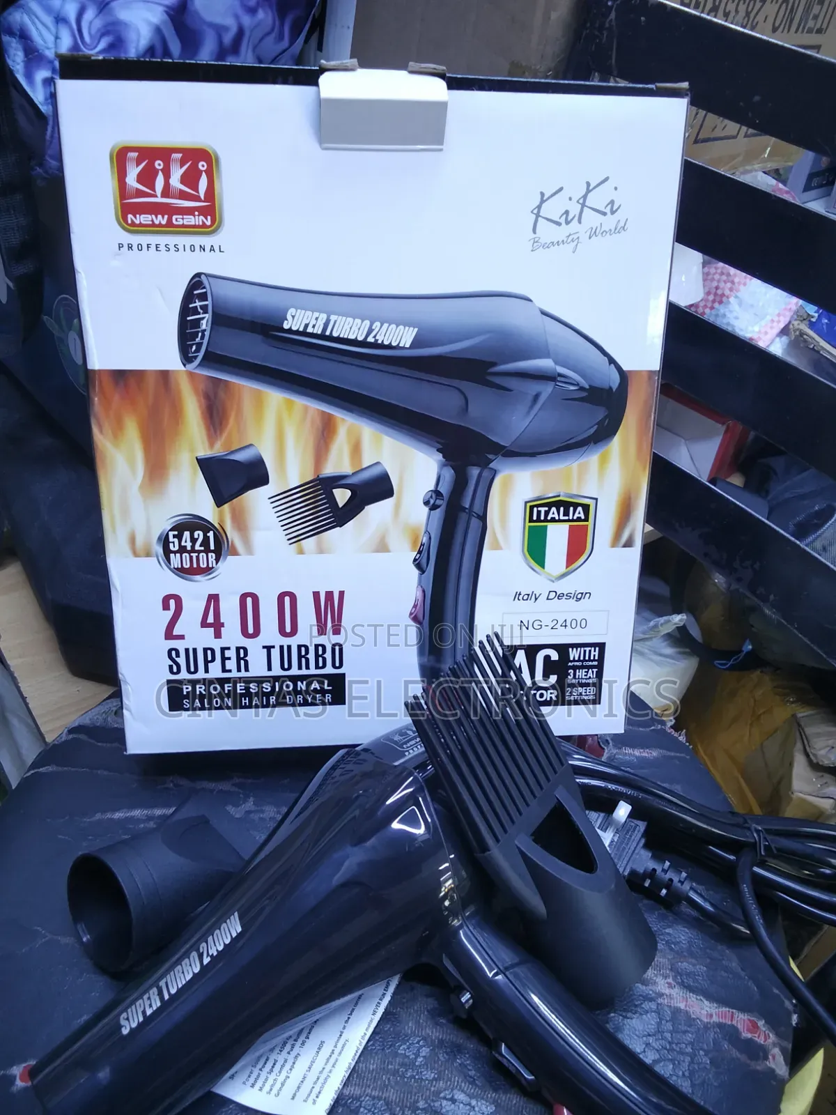 Kiki Super Turbo Salon Hair Dryer