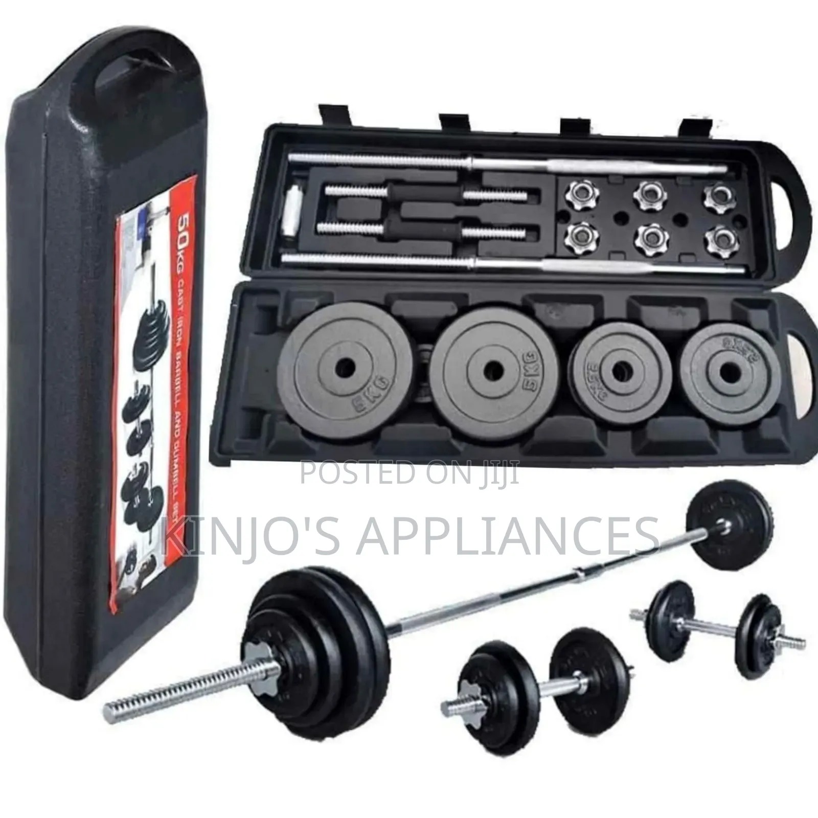 50kgs Chrome Dumbbell With Case
