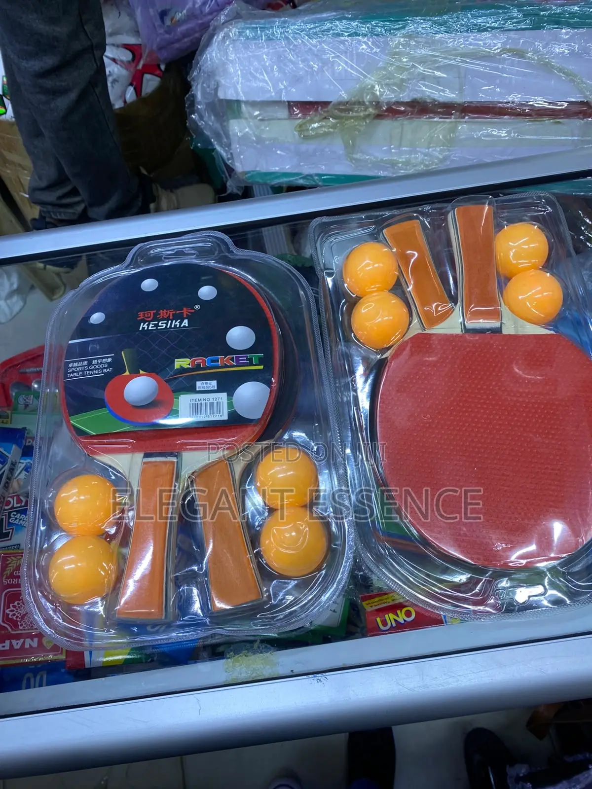 Table Tennis Bats-Red Wood Material