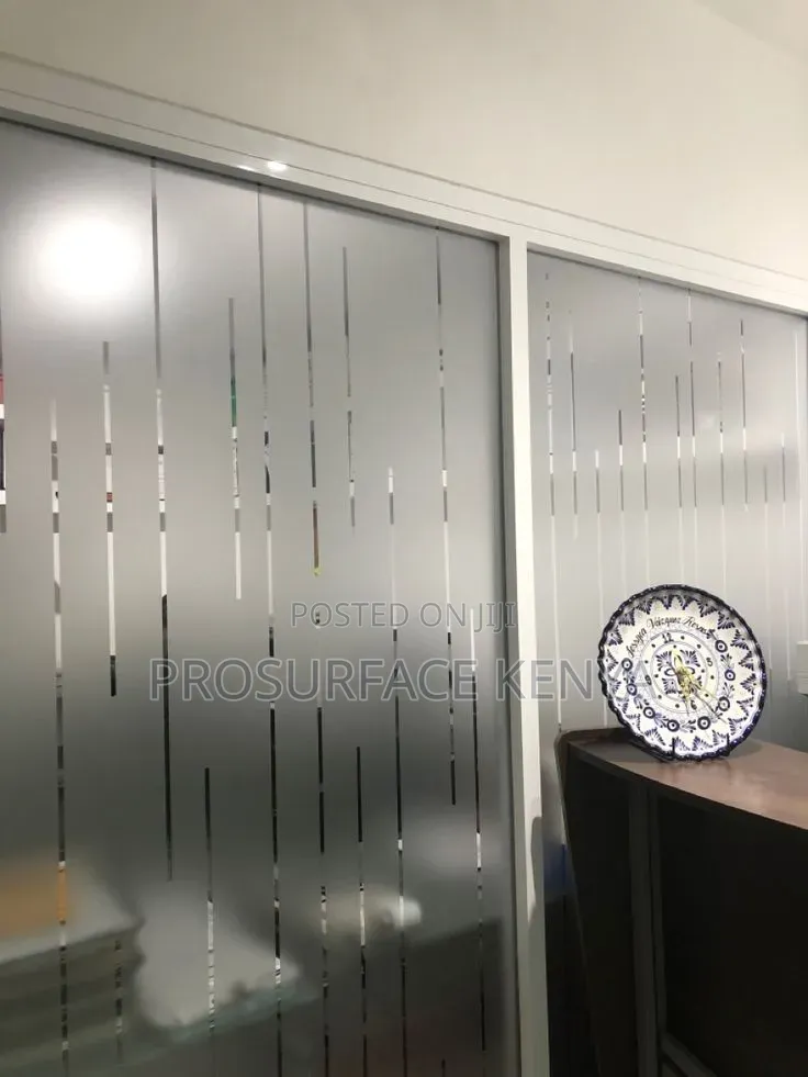Modern Designed Frosted Film for Office Home Glass