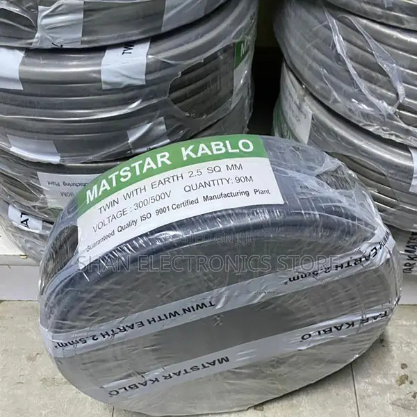 90M 2.5mm Twin With Earth Long-Lasting Mat Star Twin + Earth