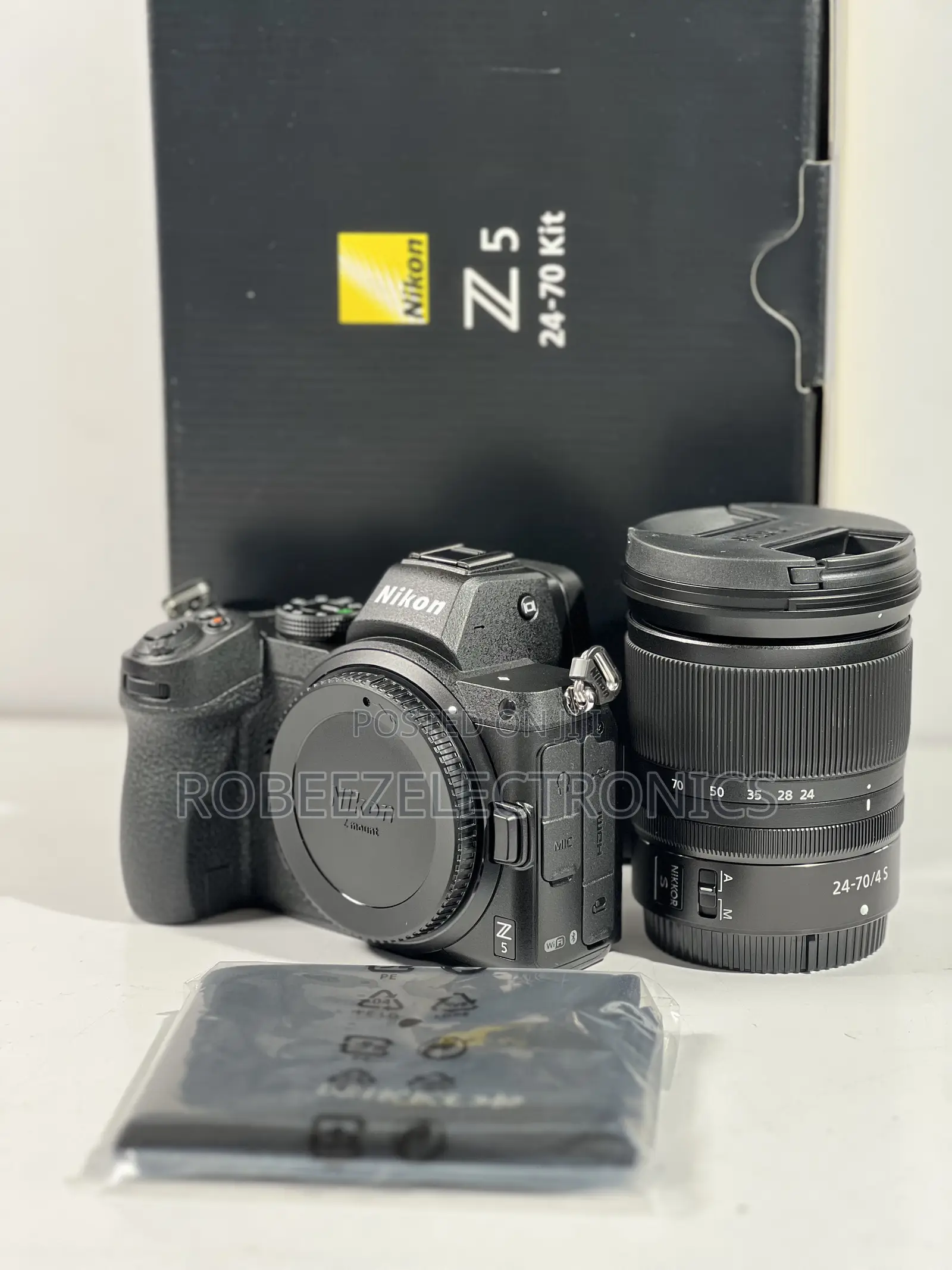 Nikon Z5 Mirrorless Camera With Nikkor Z 24-70mm F/4 Lens