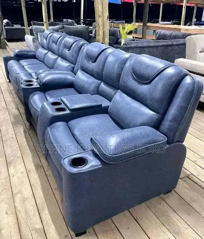 New Modern Semi-Permanent Recliner Sofa Set