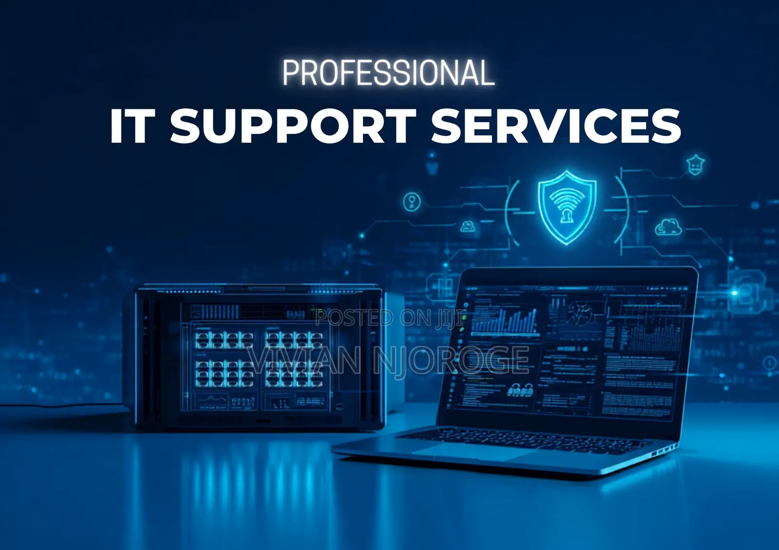 Professional IT Support Network Maintenance