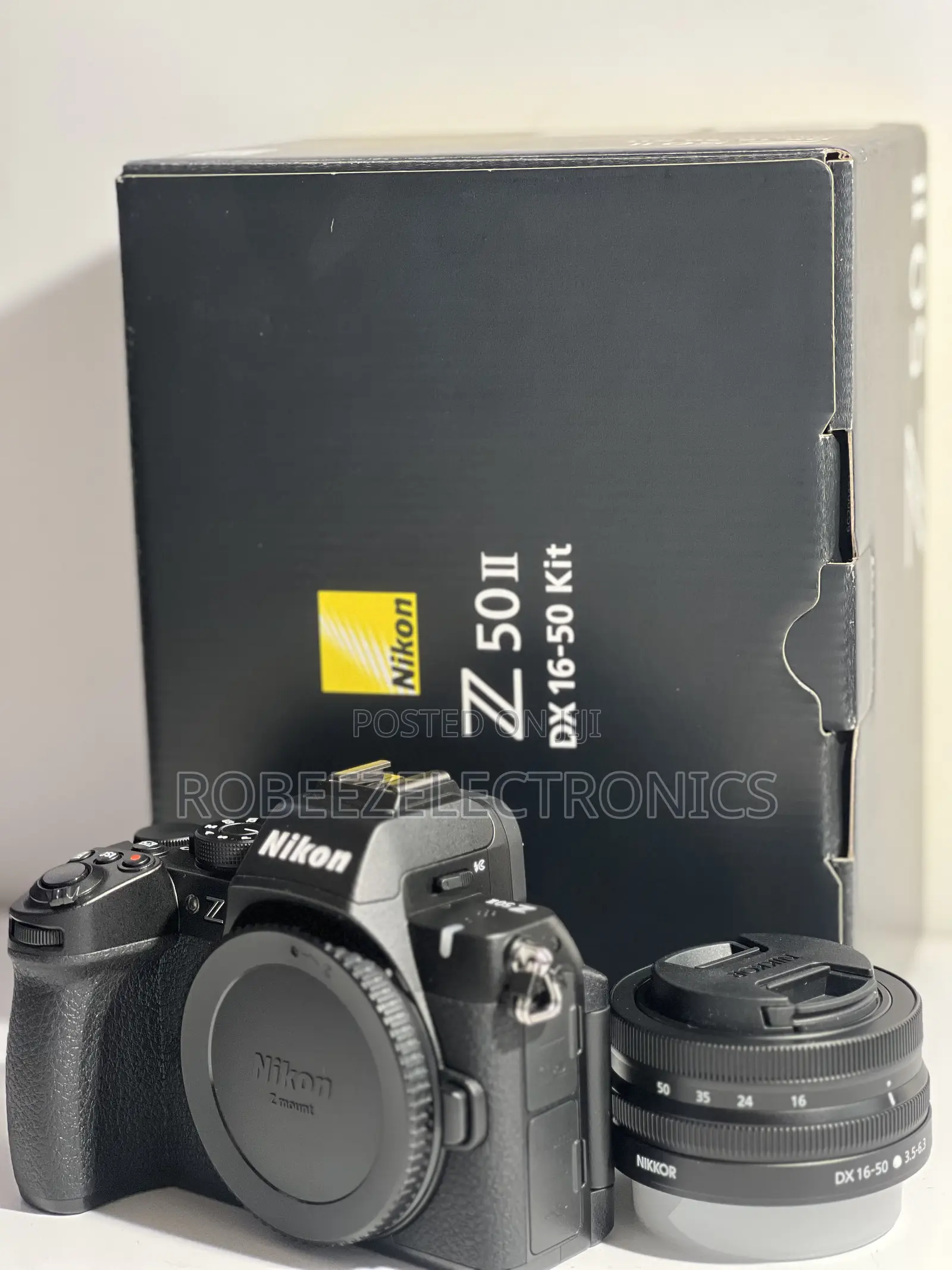 Nikon Z50 II Mirrorless Camera With 16-50mm Lens