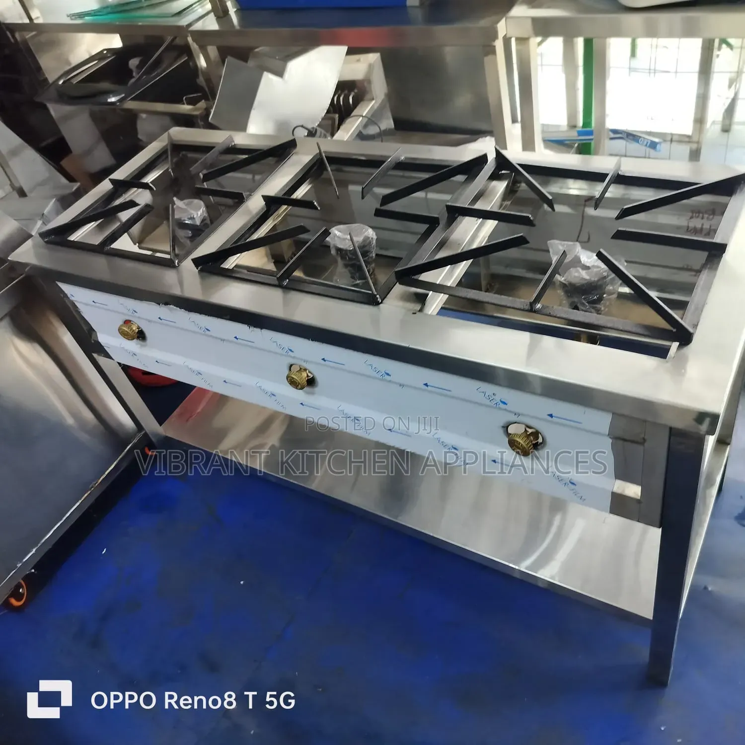 Three-Burner High-Pressure Commercial Cooker