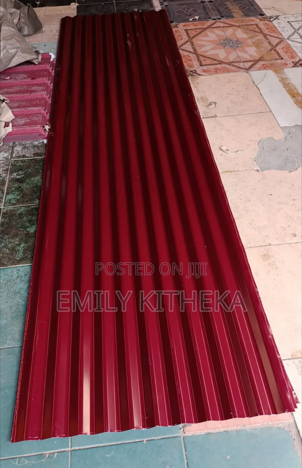 Corrugated Roofing Sheets 30 Gauge Marron.