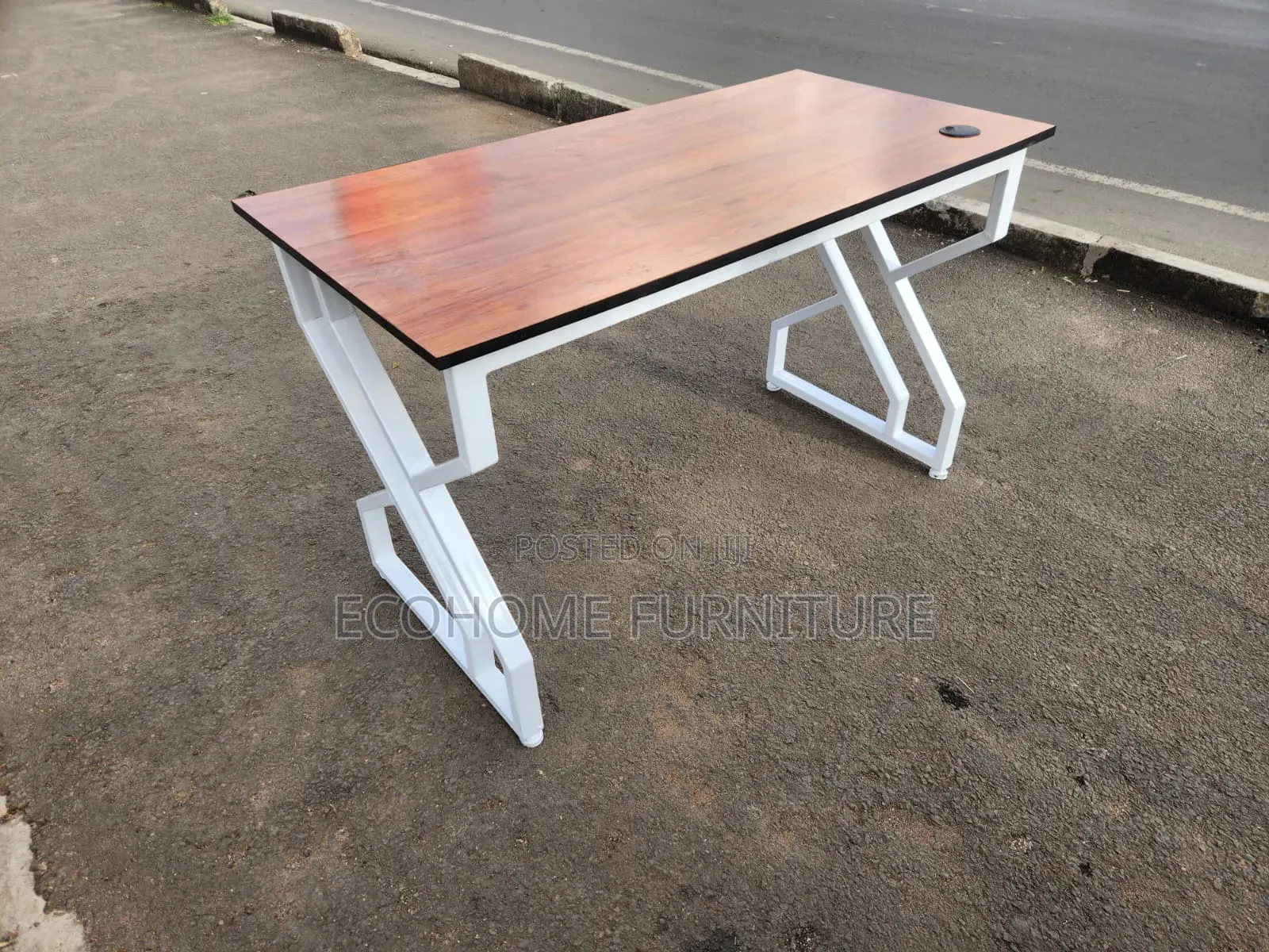 Metallic Computer Desk