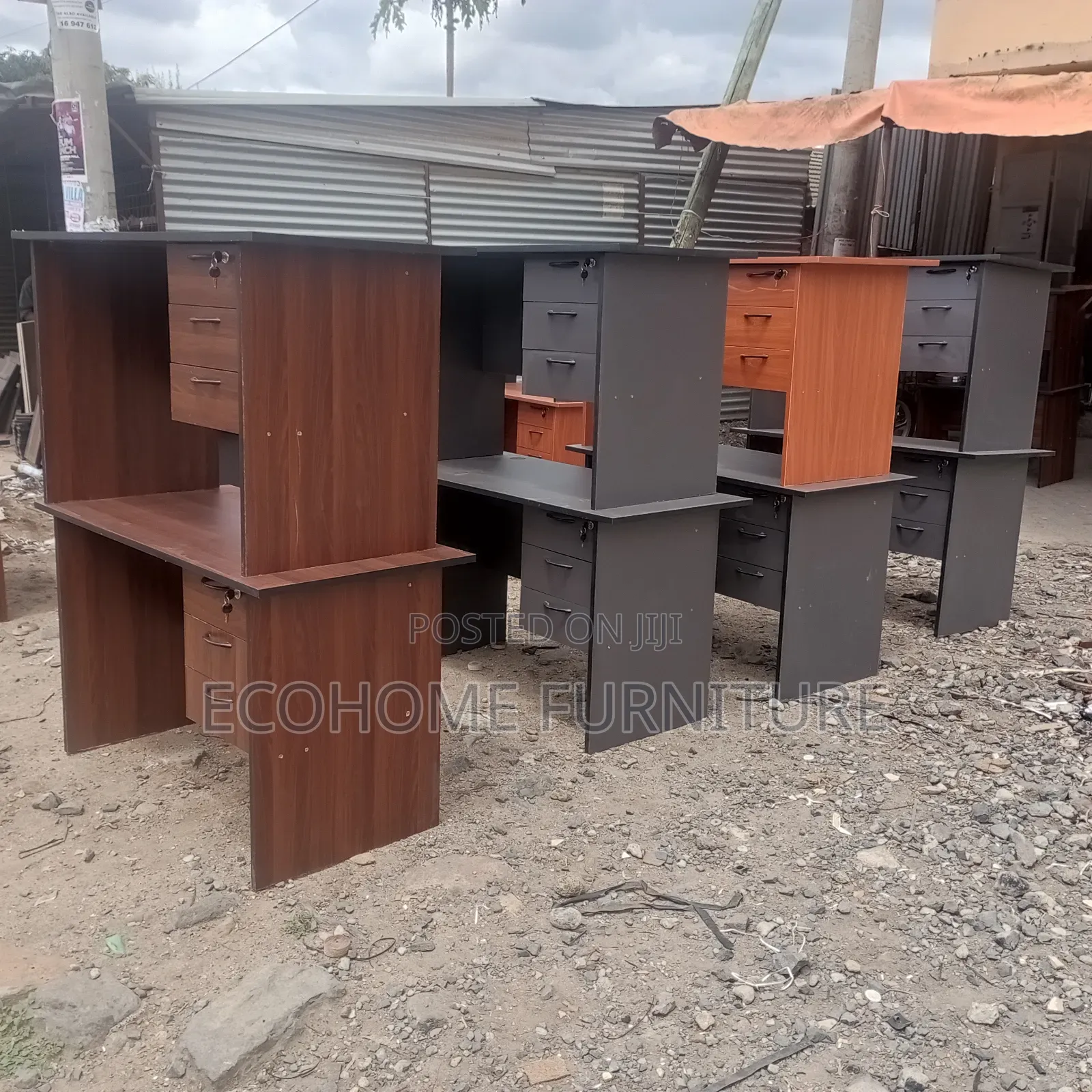 1.2meter Home Study Desk. With Drawers