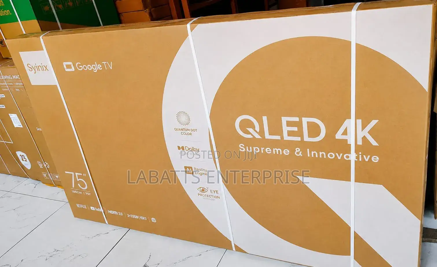 Syinix Qled 75" Google TV