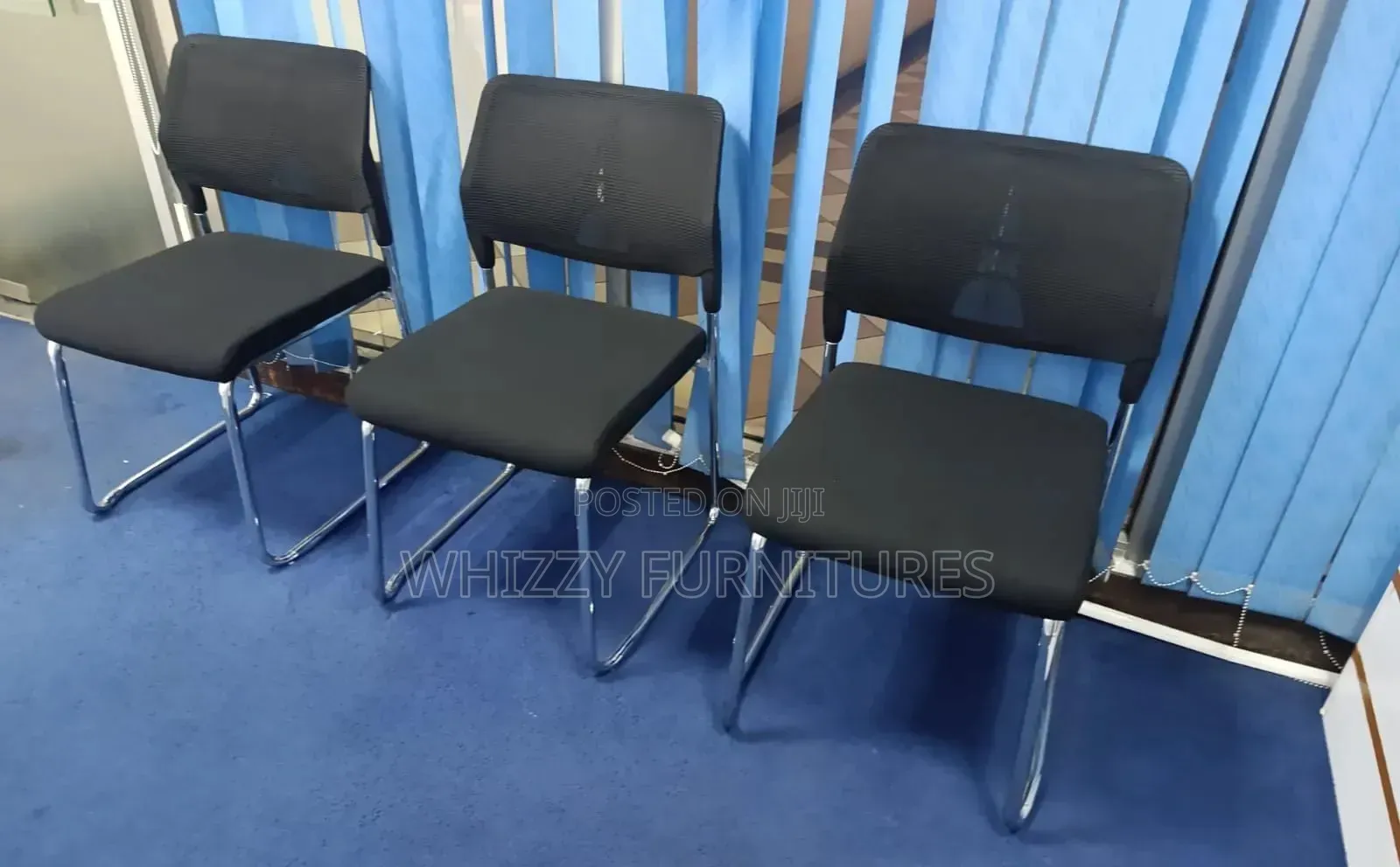 Chrome Frame Visitors Chair