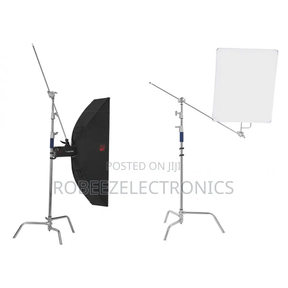 Jinbei CK-1 Heavy Duty Stainless Steel Studio Boom C Stand
