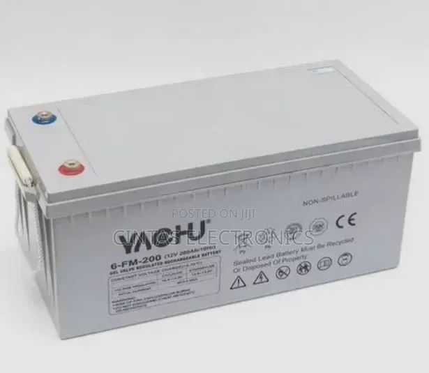 Yachu 6-Fm-200 12V 200Ah Deep-Cycle Gel