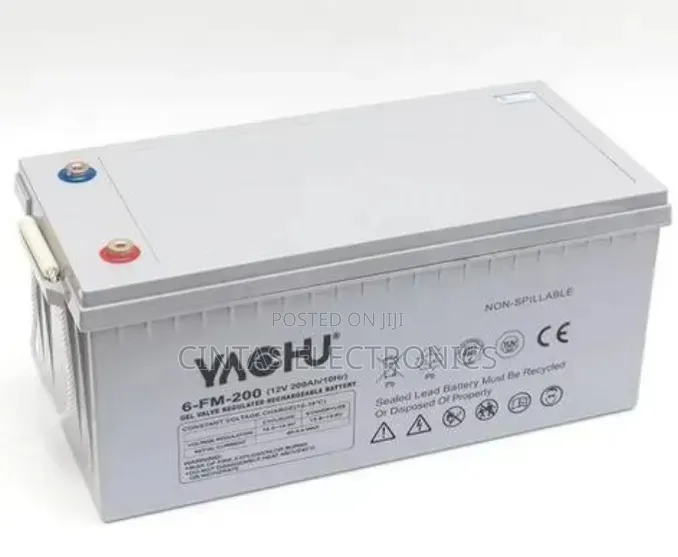 Yachu 6-Fm-200 12V 200Ah Deep-Cycle Gel