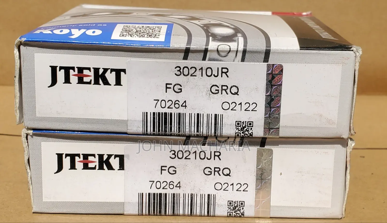 (30210JR) Koyo Tapered Roller Bearing