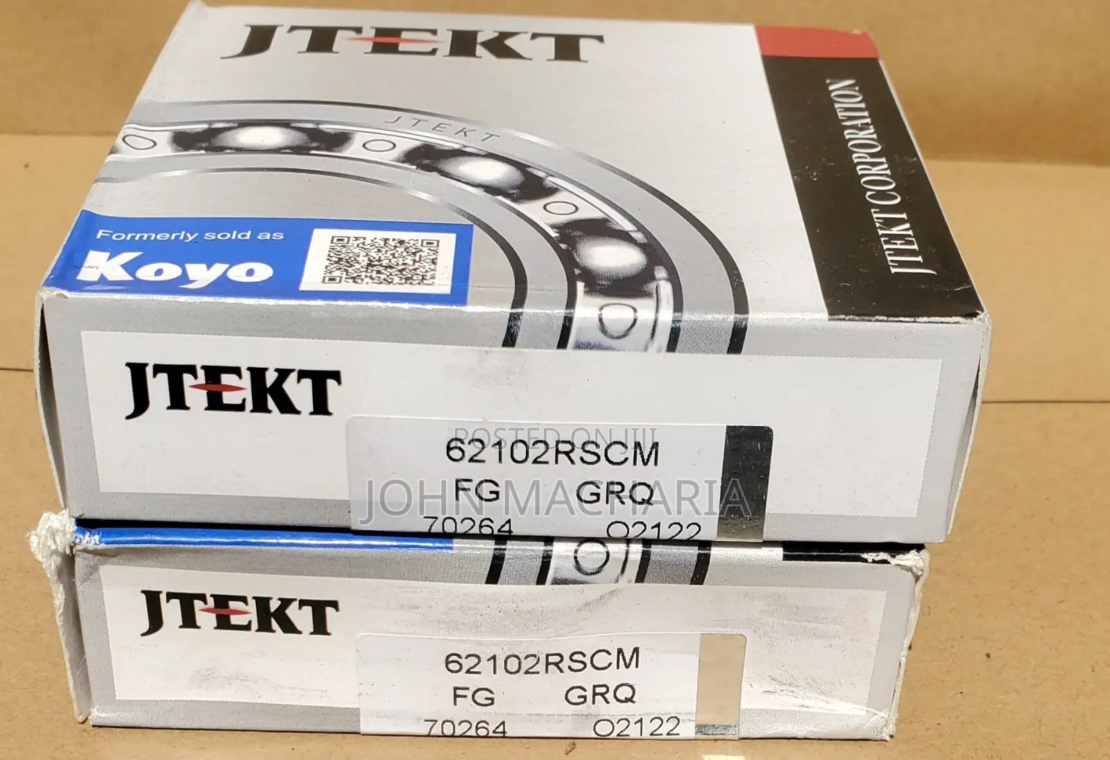 (62102RSCM) Koyo Tapered Roller Bearing
